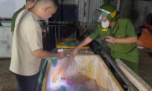 Phát hiện hơn 500kg thịt lợn hư hỏng, bốc mùi tại cơ sở giết mổ 'chui'