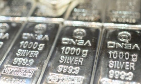 Nhập khẩu bạc của Trung Quốc đạt mức cao kỷ lục