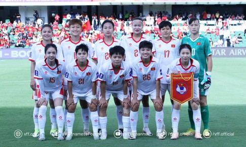 Đội tuyển nữ Việt Nam giảm 1 bậc trên bảng xếp hạng FIFA