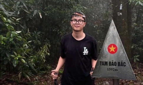 Đã tìm thấy nam sinh 19 tuổi mất tích khi leo núi Tam Đảo