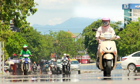 Miền Trung tiếp tục nắng nóng trước khi khối khí lạnh tràn về