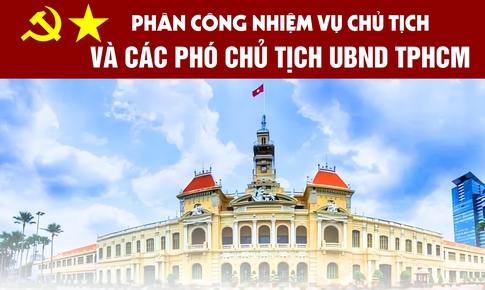 [Infographic] Phân công nhiệm vụ Chủ tịch và các Phó Chủ tịch UBND TPHCM nhiệm kỳ mới