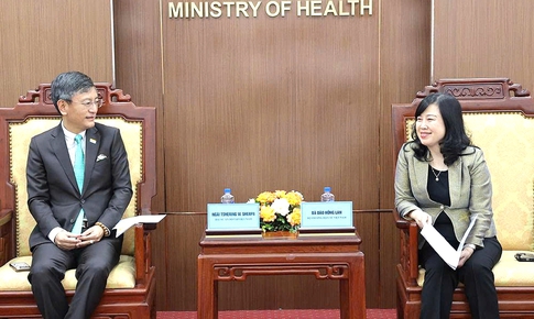 Bộ trưởng Đào Hồng Lan tiếp, làm việc với Đại sứ Đặc mệnh toàn quyền Ấn Độ tại Việt Nam