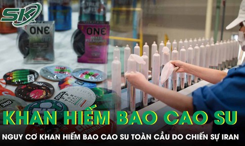 Xung đột Trung Đông khiến bao cao su toàn cầu có nguy cơ khan hiếm