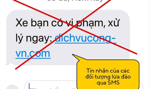 Công an Hà Nội không thông báo 'phạt nguội' qua điện thoại, tin nhắn