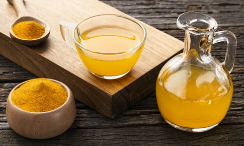 Sử dụng giấm táo và nghệ có tác dụng gì?