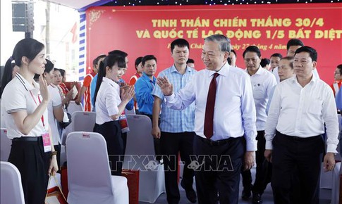 Toàn văn nội dung nói chuyện của Tổng Bí thư, Chủ tịch nước Tô Lâm với công nhân, người lao động TP Hồ Chí Minh