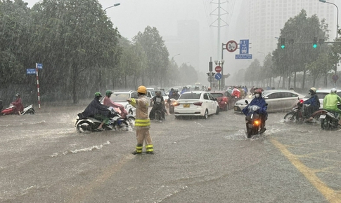 Những khu vực có mưa dông, lốc sét mạnh nhất chiều tối nay