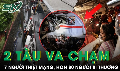 Hai đoàn tàu va chạm tại Indonesia khiến 7 người thiệt mạng, hơn 80 người bị thương