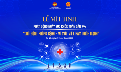 Lần đầu tiên Việt Nam phát động Ngày Sức khỏe toàn dân, nhấn mạnh phòng bệnh chủ động