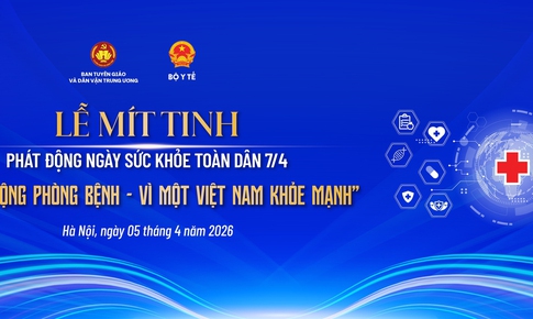 Hé lộ không gian Lễ mít tinh Ngày Sức khỏe toàn dân 7/4 lần đầu tiên