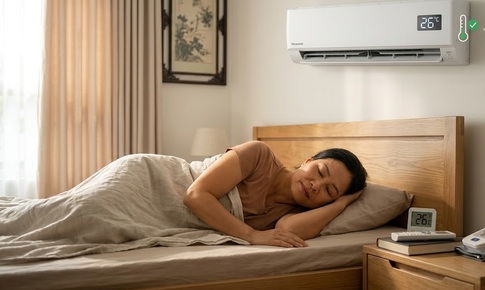 5 sai lầm hay mắc phải khi ngủ trưa trong phòng điều hòa