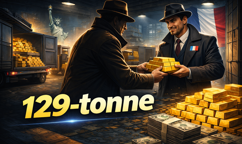 Pháp rút 129 tấn vàng khỏi Mỹ bằng cách không ai ngờ