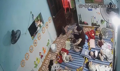 Nghi vấn cháu bé bị bạo hành ở cơ sở mầm non tư thục