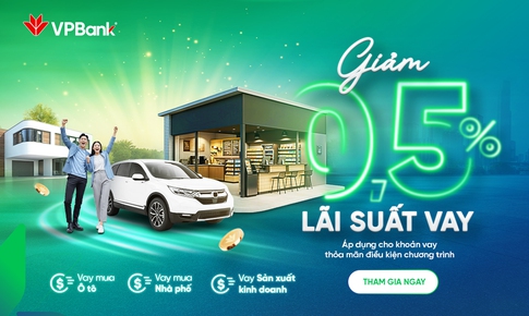 VPBank ưu đãi lãi suất cho vay từ việc duy trì số dư tài khoản thanh toán