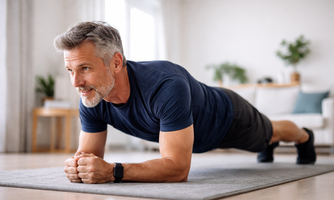 Tuổi 50 nên giữ plank bao lâu để tăng cơ lõi tối ưu?