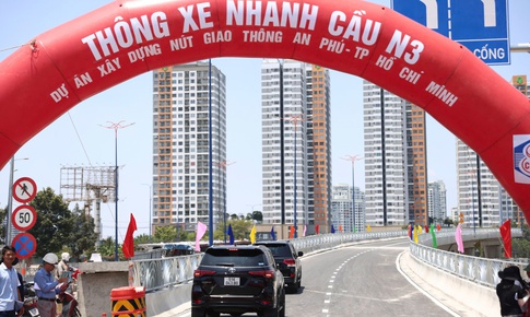 TPHCM thông xe thêm 2 nhánh cầu tại nút giao An Phú, giảm áp lực cửa ngõ phía Đông