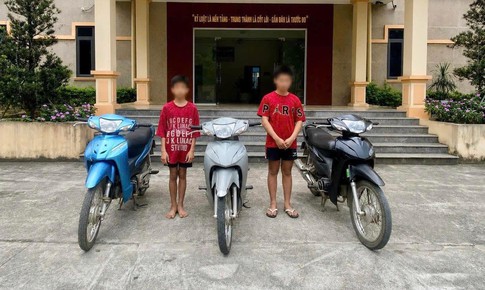 Mới 13 tuổi đã gây ra hàng loạt vụ trộm xe máy