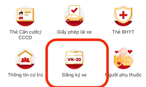 Người dân sắp dùng giấy chứng nhận đăng ký xe trên VNeID thay bản giấy