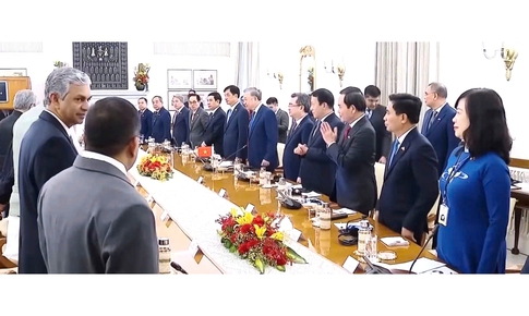 Bộ trưởng Bộ Y tế Đào Hồng Lan tháp tùng Tổng Bí thư, Chủ tịch nước Tô Lâm thăm cấp Nhà nước tới Ấn Độ và Sri Lanka