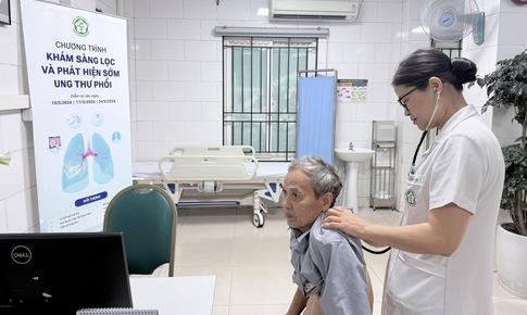 Chỉ hơn 10% bệnh nhân ung thư phổi tại Việt Nam phát hiện bệnh từ giai đoạn sớm