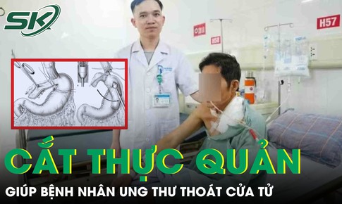 Người đàn ông phải cắt thực quản để điều trị ung thư