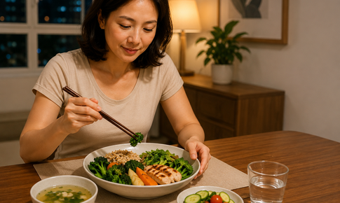 Muốn tăng cơ, giảm mỡ có nên bỏ cơm?