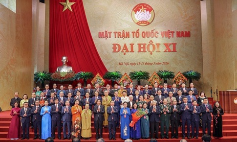 70 đại biểu tham gia Đoàn Chủ tịch MTTQ Việt Nam khóa XI nhiệm kỳ 2026-2031