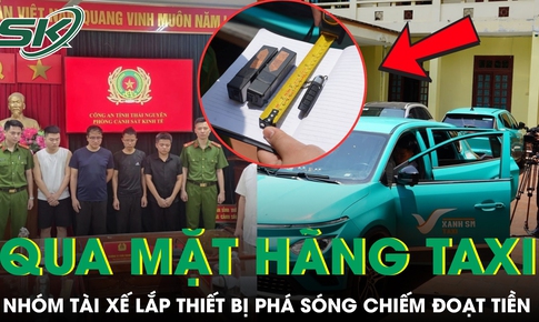 Nhóm tài xế lắp thiết bị phá sóng, chiếm đoạt tiền của hãng taxi công nghệ
