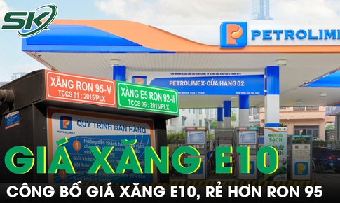 Giá xăng E10 lần đầu được công bố, rẻ hơn RON 95 bao nhiêu?