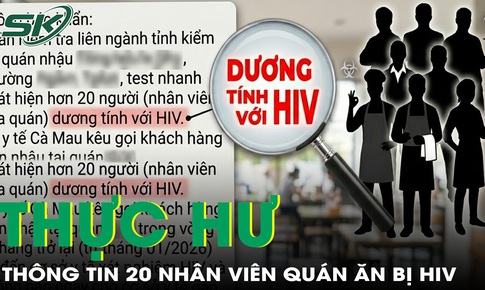 Thực hư thông tin hơn 20 nhân viên quán ăn nhiễm HIV ở Cà Mau