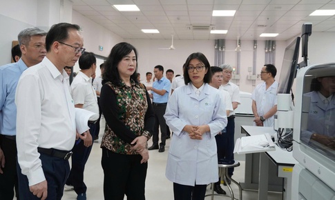 Bộ trưởng Bộ Y tế Đào Hồng Lan: Khẩn trương hoàn thiện các điều kiện để Cơ sở 2 Bệnh viện Nhi Trung ương hoạt động từ ngày 1/6