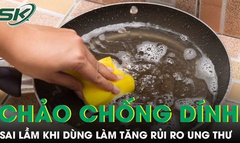 Chảo chống dính bong tróc: Nguy cơ làm tăng rủi ro ung thư và rối loạn nội tiết