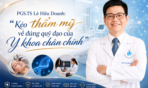 PGS.TS Lê Hữu Doanh: ‘Kéo thẩm mỹ về đúng quỹ đạo của Y khoa chân chính’