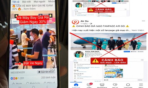 Cảnh báo lừa đảo bán vé máy bay giá rẻ dịp hè