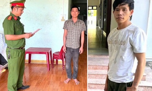 Bắt 2 đối tượng đe dọa, cướp điện thoại trên biển Rạng