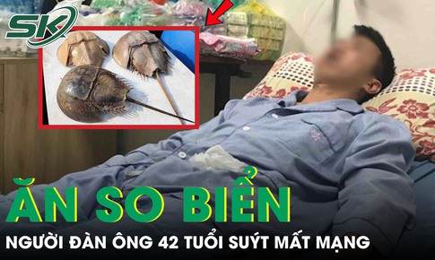 Người đàn ông 42 tuổi suýt mất mạng do ăn so biển