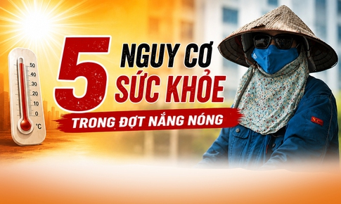 Những nguy cơ sức khỏe trong đợt nắng nóng