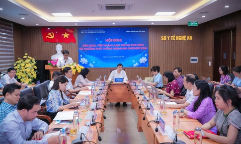 Nghệ An tiếp nhận Làng trẻ em SOS Vinh và Trường Phổ thông Hermann Gmeiner Vinh