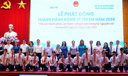 Phát động Tháng hành động vì trẻ em năm 2026: Chung tay xây dựng môi trường số an toàn cho trẻ
