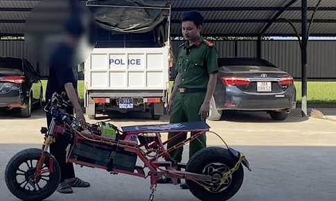 Học sinh lớp 9 đặt mua linh kiện qua mạng để tự chế "siêu xe" có thể chạy hơn 100km/h