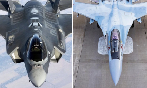 Tiêm kích Su-35 Nga có ưu thế gì so với chiến đấu cơ F-35 Mỹ?