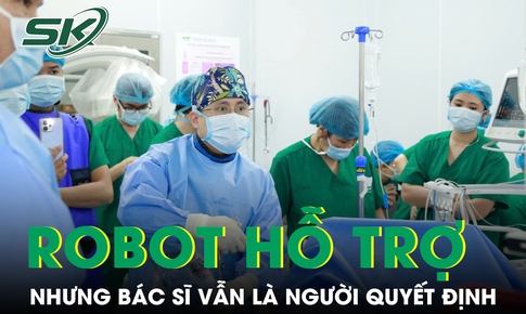 Robot hỗ trợ mổ cột sống, công nghệ hiện đại nhưng bác sĩ vẫn là người quyết định