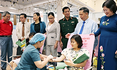 TPHCM tổ chức Đại hội Hội Chữ thập đỏ lần thứ I sau hợp nhất