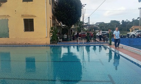 Nghi điện giật tại bể bơi trường học ở Quảng Ninh, 3 trẻ nhập viện cấp cứu