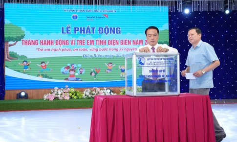 Chung tay thắp hy vọng cho trẻ em ở Điện Biên