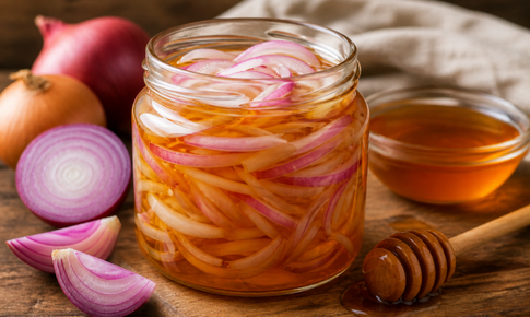 6 lợi ích khi ăn hành tây ngâm mật ong