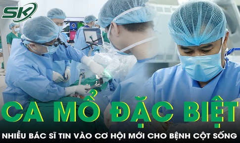 Chứng kiến ca mổ đặc biệt, nhiều bác sĩ tin vào cơ hội mới cho người bệnh cột sống