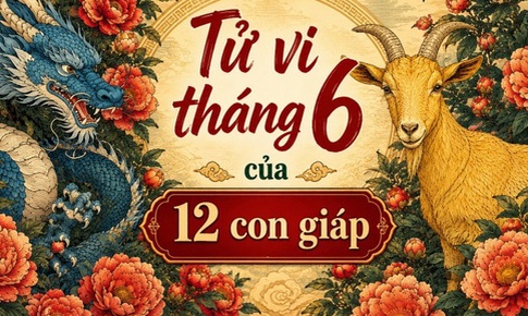 Tử vi 12 con giáp tháng 6/2026: Mão nhẹ nhàng, Thân công việc trôi chảy