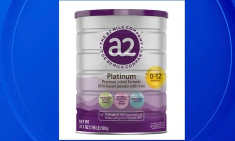 Mỹ thu hồi sữa công thức a2 Platinum vì nghi chứa độc tố gây ngộ độc